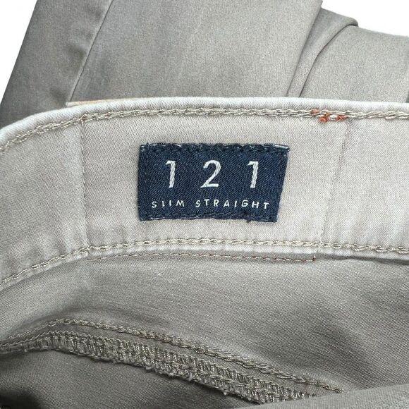 Lucky Brand Men's Tan 121 Slim Straight Cut Jeans - Picture 9 of 12